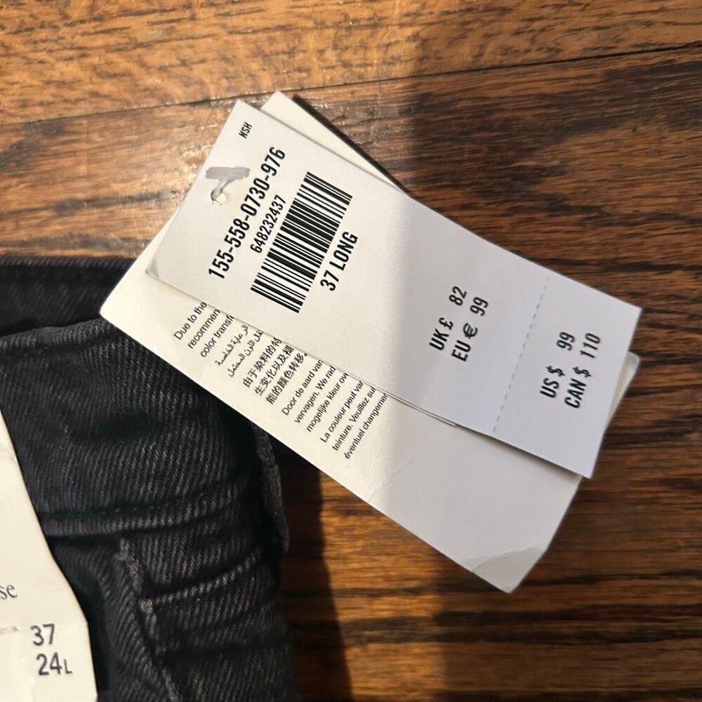 New Abercrombie and Fitch Jeans 37 Long - Picture 3 of 6